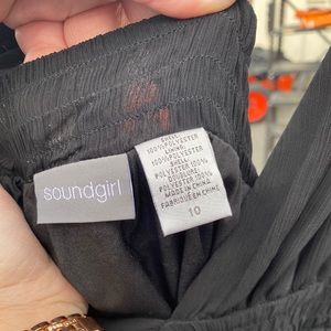 Black Criss Cross Back Maxi Dress